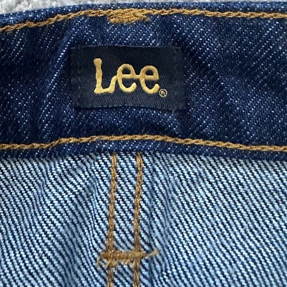 NWT Lee Dark Wash Denim Mini Skirt Size 30 Western Fall - Picture 7 of 7